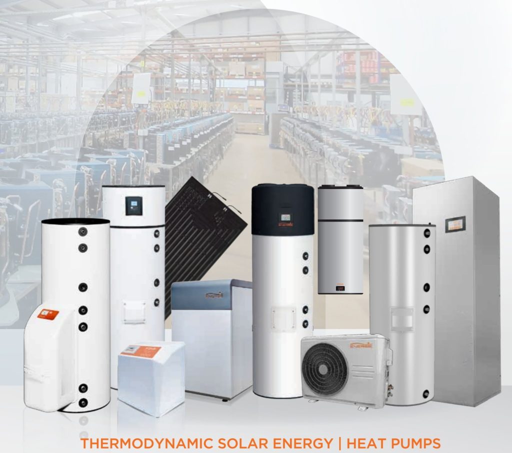 iHOT Solar Assisted Heat Pumps with Solar thermal panels for HOT Water